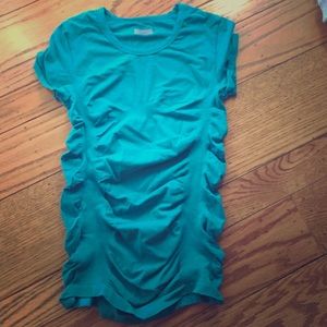 Blue athleta top