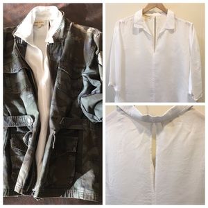 Cloth & Stone from Anthropologie white top