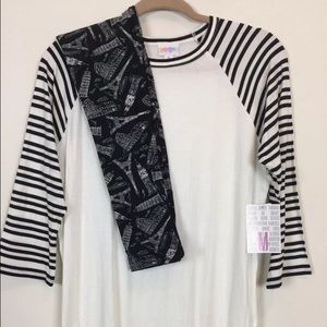 NWT LuLaroe randy T and OS leggings