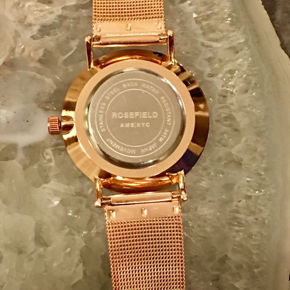 The Tribeca Rosefield Rose Gold Luxury Watch - Picture 4 of 4