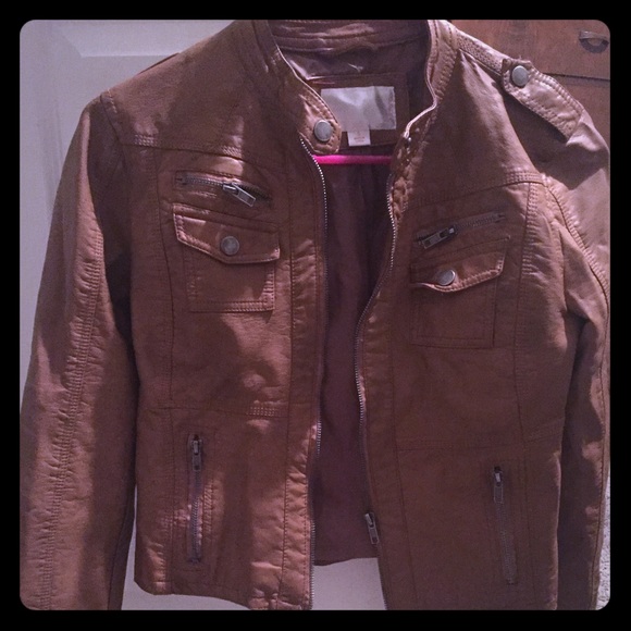Brown Leather Jacket - Picture 1 of 1