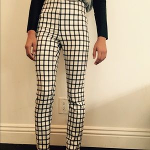 Zara checkered pants