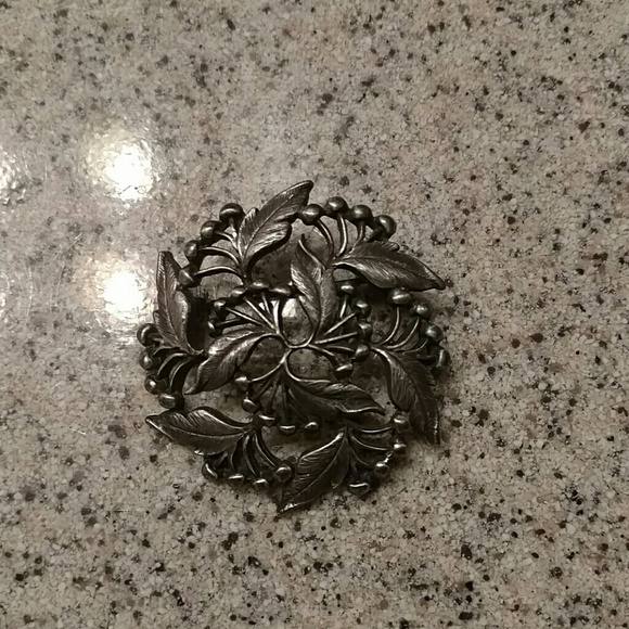 Vintage silver brooch