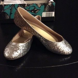 |Lower East Side| Festive Sparkle flat shoes (NIB)