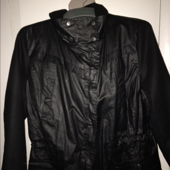 Woman's black coat