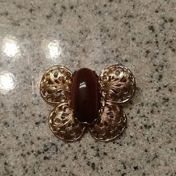 Butterfly brooch vintage