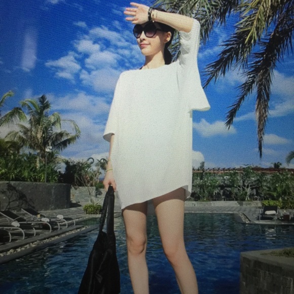 Cute White top T-shirt