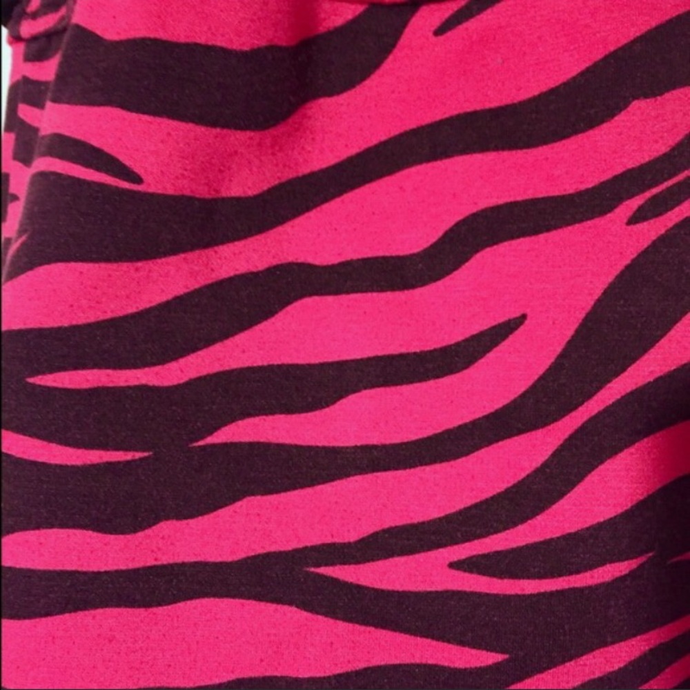 💖Pink Animal Print Long Sleeve Dress💖 - Picture 3 of 4
