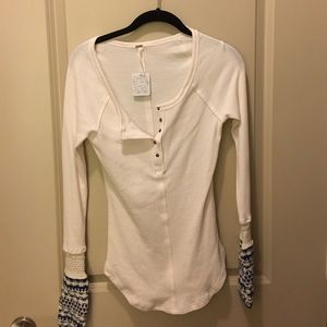Free people Henley *NWT*