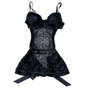 Victoria secret black babydoll