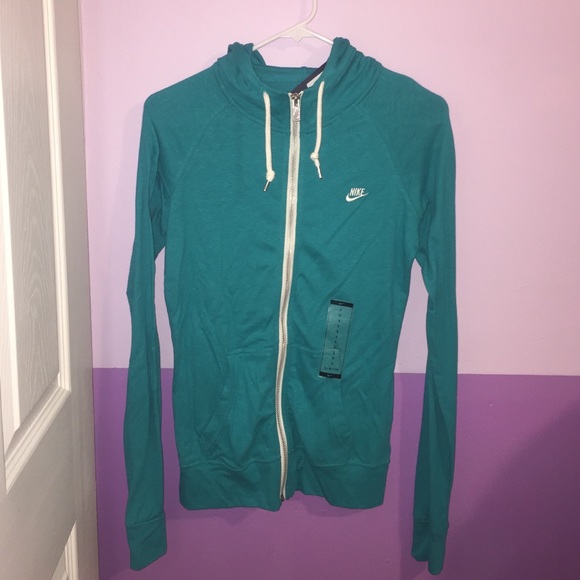 New Nike Women's 'Gym Vintage' Front Zip Hoodie