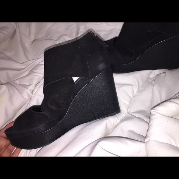 Eileen Fisher wedge heels