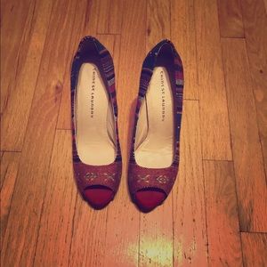 Chinese Laundry Peep Toe Pumps