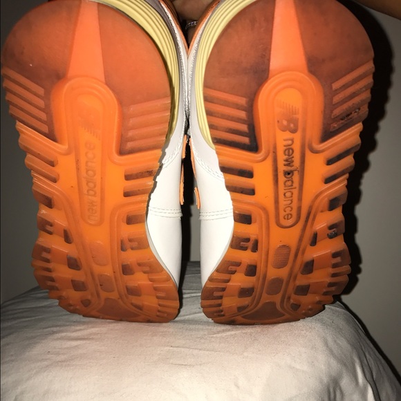 Unique Orange and White New Balance - Picture 4 of 4