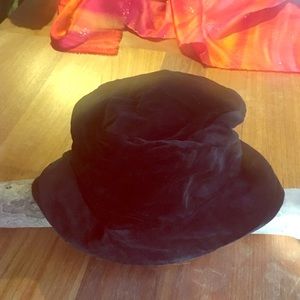 Black Velvet Hat
