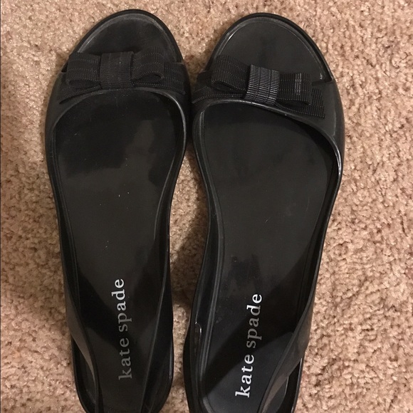Kate spade jelly sling flats