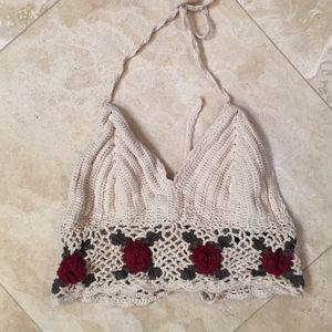Crocheted Crop Top