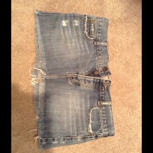 Holster jean skirt