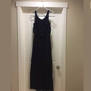 NWT, B. Darlin Navy Maxi Dress, size 11/12