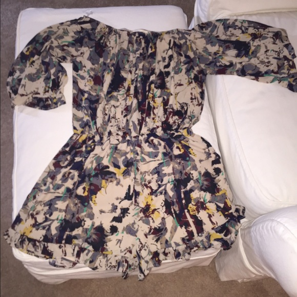 Off the shoulder romper