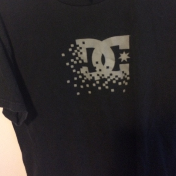 Large faded D.C. Shoes shirt