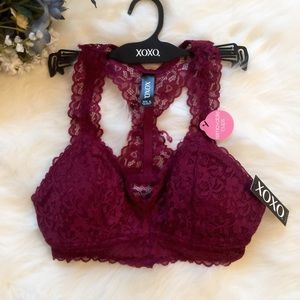 Burgundy Bralette