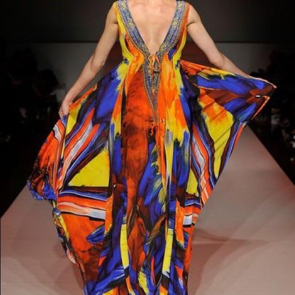 Camila Franks 100% luxury silk dress