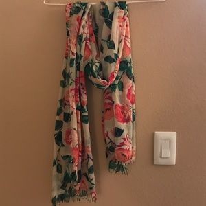 Floral/ rose scarf