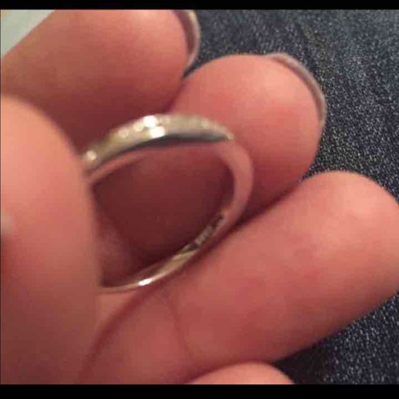 925 sterling silver filled white sapphire - Picture 4 of 4