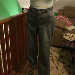 Talbots grey jeans in size 16w