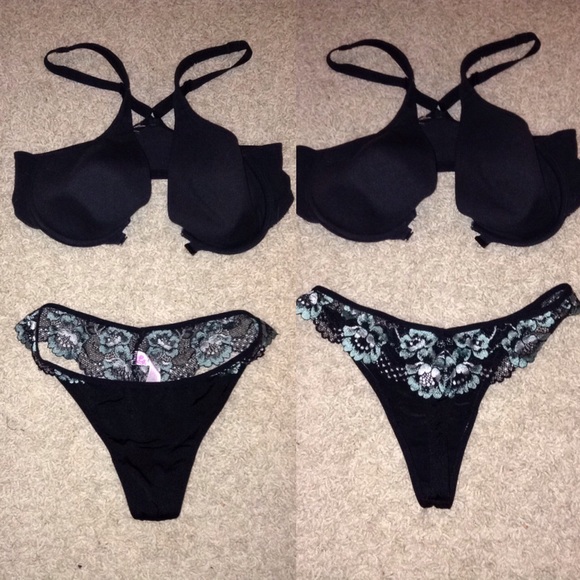 Victoria's Secret 32C bra and Candies medium thong