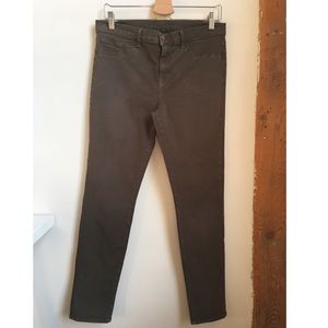 J Brand Olive Green Skinny