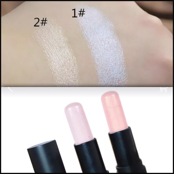 Set of 2 Highly Pigmented Highlight/Shimmer Sticks from