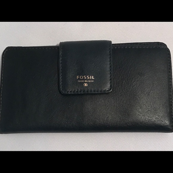 Fossil Navy Wallet