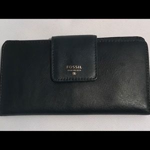 Fossil Navy Wallet