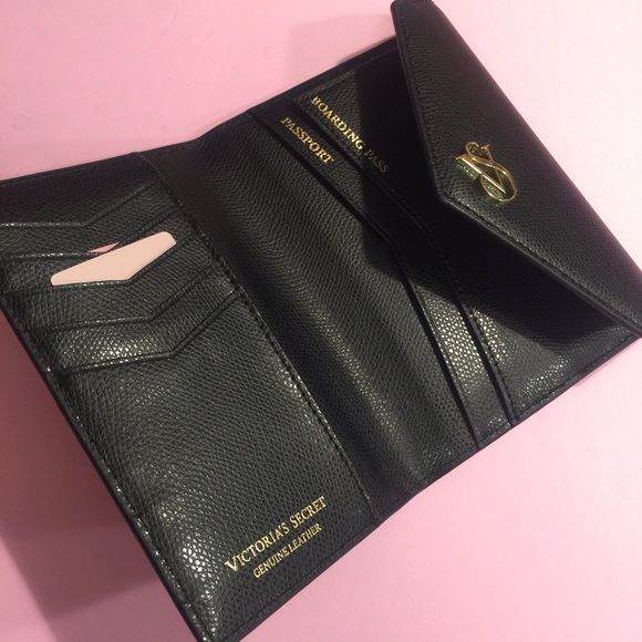 Victoria's Secret Luggage Suitcase Wallet 3pc Set - Picture 3 of 4