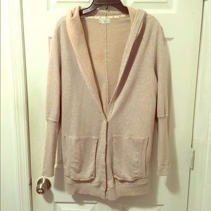 Stem by Anthropologie hoodie with hidden snaps