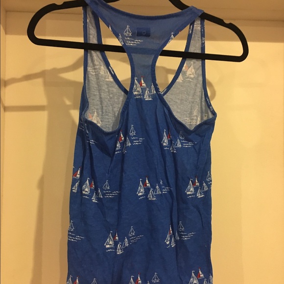 Urban Outfitters navy racerback tank