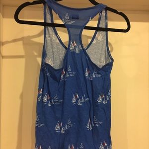 Urban Outfitters navy racerback tank