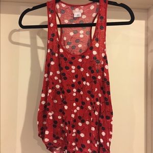 Urban Outfitters red racerback tank