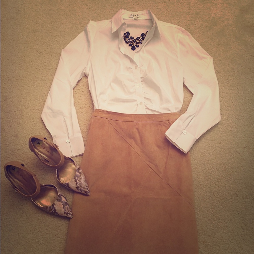 Leather Skirt