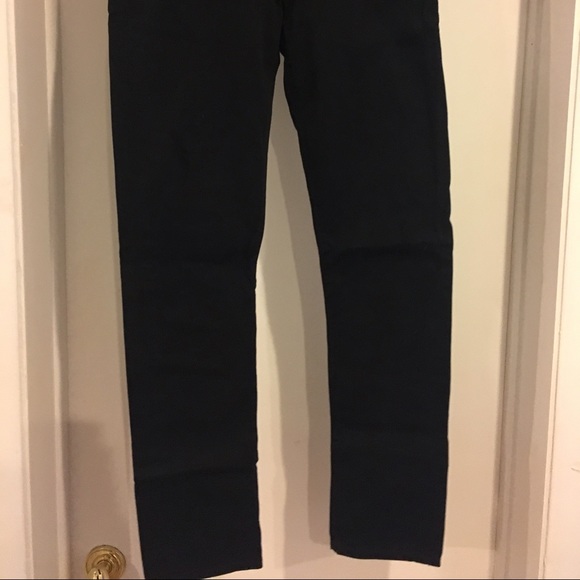 Citizens of Humanity black straight leg denim