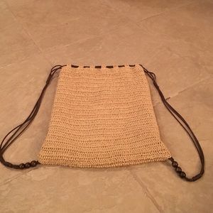 Woven backpack