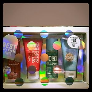VS Pink body mist and body mist gift set NEW!