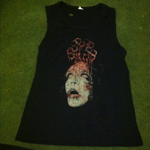 Black veil brides tank top
