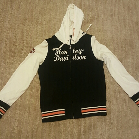 Harley Davidson authentic zip up jacket