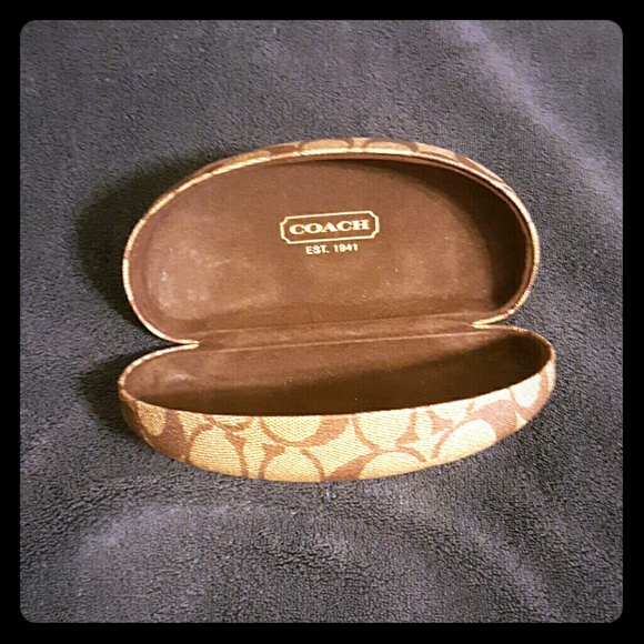 Coach glasses case