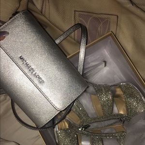 Michael Kors "jet set travel" crossbody purse