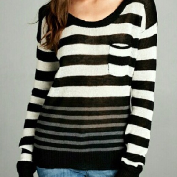 Color Block Pocket Light Sweater. - Picture 2 of 2