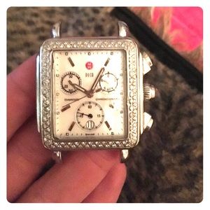 Diamond Michele watch without band
